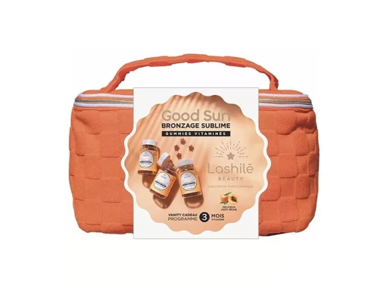 Good Sun Autobronzant + Trousse Vanity - 3x60 gummies