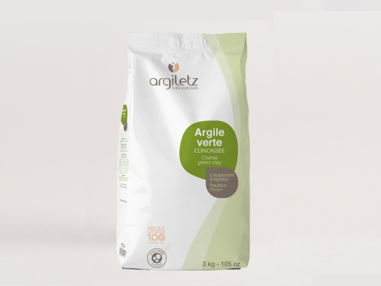 Argiletz Argile verte concassée - 3kg