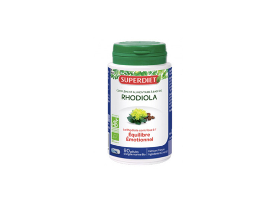 Superdiet Rhodiola BIO - 90 Gélules