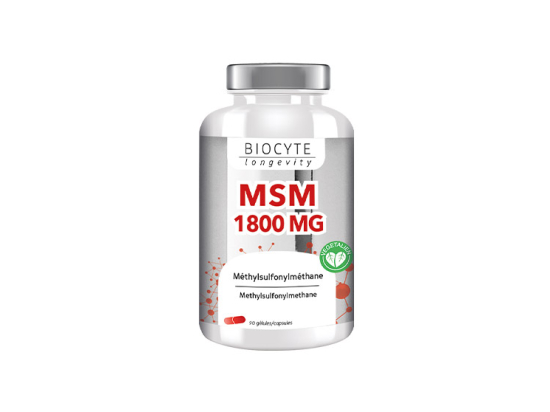 Longevity MSM 1800 mg - 90 gélules