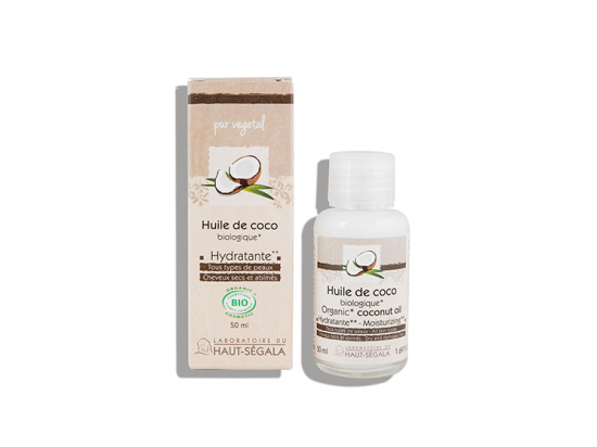 Haut-Ségala Huile Végétale de Coco BIO - 50ml