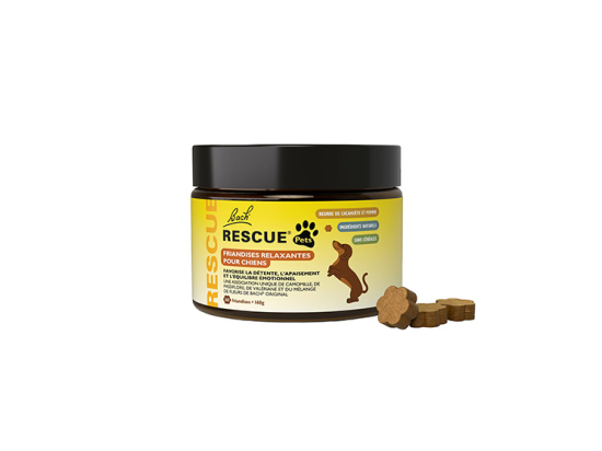 Bach Rescue Pets Friandises relaxantes pour chien - 60 friandises