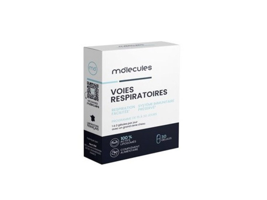 Molecules Voies respiratoires - 30 gélules