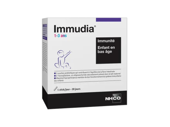 NHCO Immudia Immunité 1-3 ans - 28 sticks