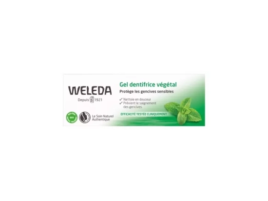 Gel Dentifrice Végétal BIO - 75ml