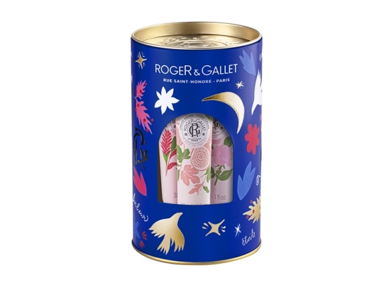 Coffret Noël 2024 - 3 Crèmes Mains Bienfaisantes Fleur de Figuier, Gingembre Rouge et Rose