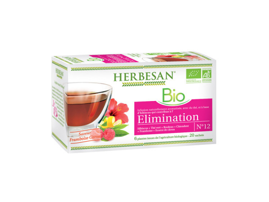 Herbesan Infusion Élimintation BIO - 20 sachets