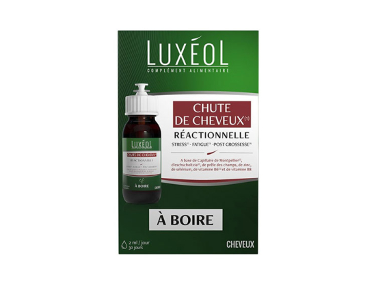 Luxéol Chute de Cheveux Réactionnelle à boire - 60ml