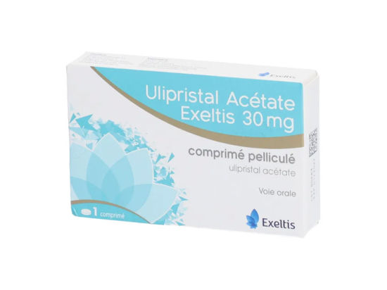 Ulipristal Acétate Exeltis 30mg - 1 comprimé pelliculé