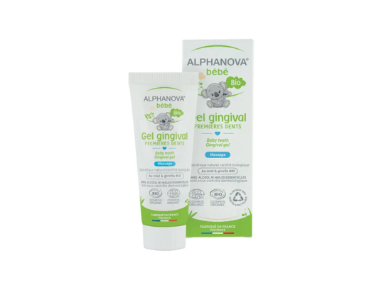 Alphanova bébé Gel gingival premières dents BIO - 20ml