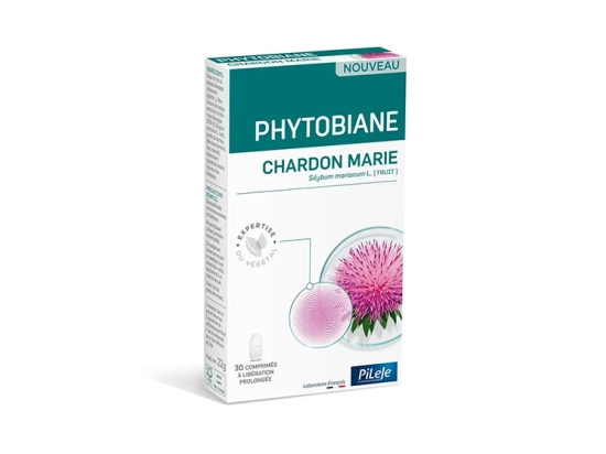 Pileje Phytobiane Chardon Marie - 30 comprimés