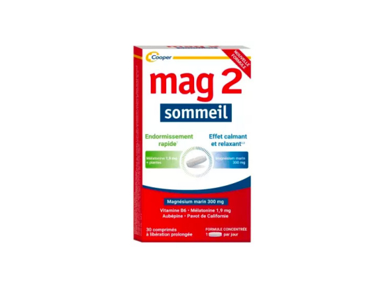 Mag 2 Sommeil - 30 comprimés