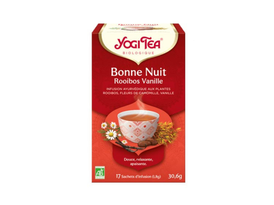 Yogi Tea Bonne Nuit Roiboos Vanille BIO - 17 sachets