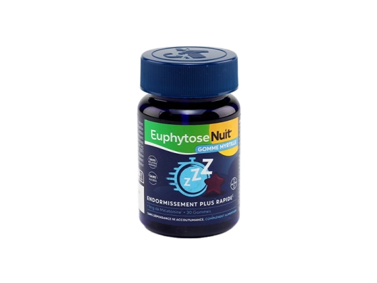 Nuit Endormissement plus rapide - 30 gummies