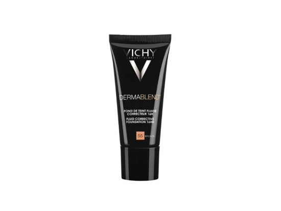 Vichy Dermablend Fond de teint fluide Correcteur 16h Teinte 55 Bronze - 30ml