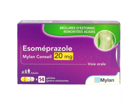 Esomeprazole 20mg - 14 gélules