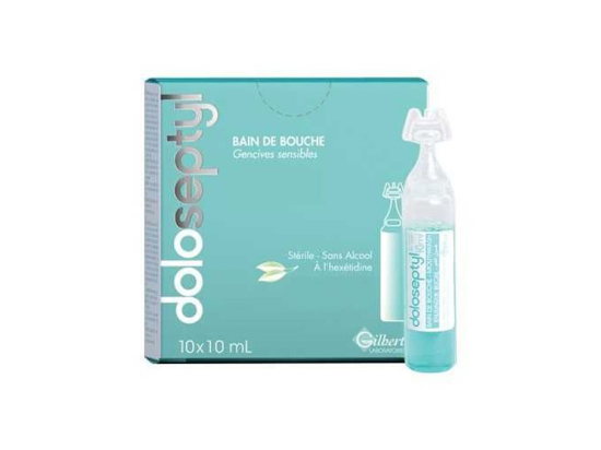 Doloseptyl Bain de Bouche - 10 unidoses de 10ml