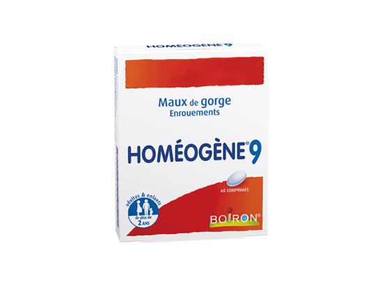 Boiron Homéogène 9 - 60 comprimés