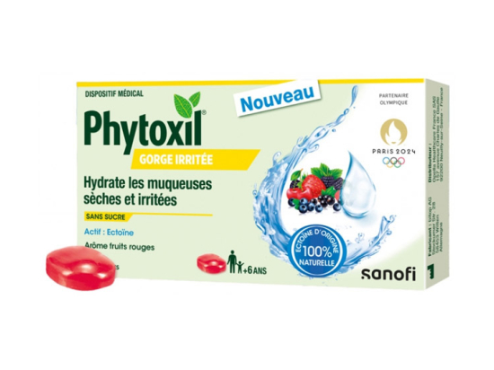 Phytoxil Gorge Irritée Fruits Rouges - 16 pastilles