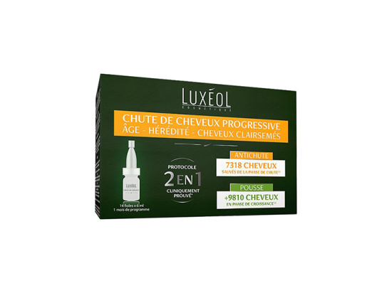 Luxéol Chute de Cheveux Progressive 2-en-1