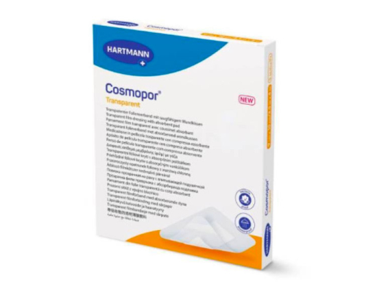 Cosmopor transparent 5x7cm- 5 pansements