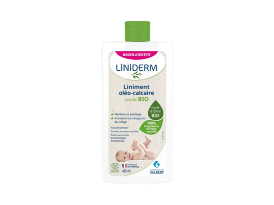 Liniderm Liniment oléo-calcaire BIO - 420 mL