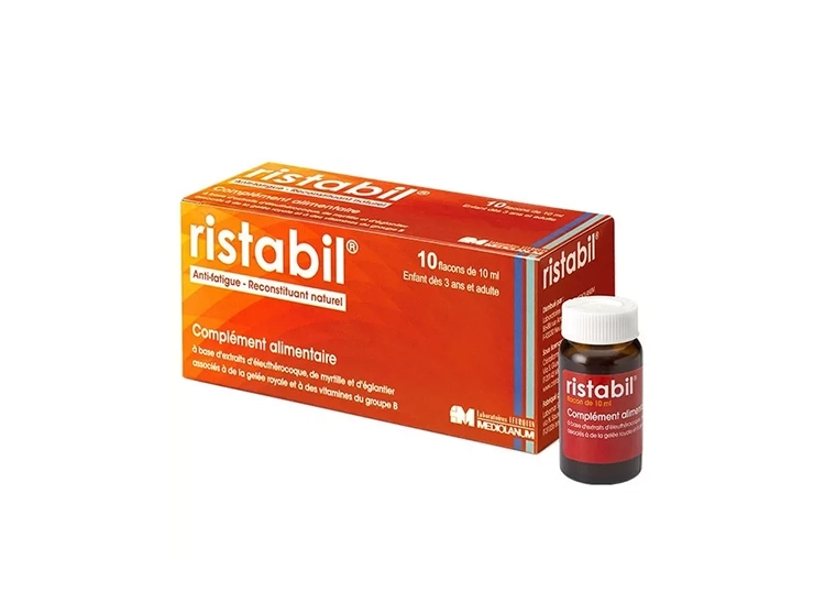 Ristabil Anti-fatigue Solution buvable - 10x10ml - Pharmacie en ligne