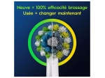 Brossettes de rechange pour brosse à dents électrique Cross Action - 3 brossettes