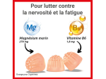 Mag 2 Gommes Nervosité et fatigue Goût Pêche - 45 gommes