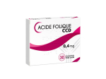 Acide folique CCD 0,4 mg - 30 comprimés