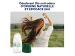 Dédorant Roll-on Végétal 24h BIO - 2x50ml