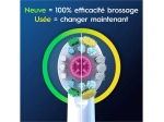 Pro 3D White Brossettes de rechange pour brosse à dents électrique - 3 brossettes