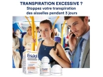 Détranspirant Tolérance Transpiration excessive Roll-on - 2x15ml