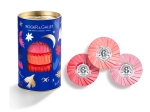 Coffret Noël 2024 - 3 Savons Bienfaisants Fleur de Figuier,  Gingembre Rouge et Rose