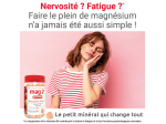 Mag 2 Gommes Nervosité et fatigue Goût Pêche - 45 gommes