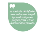 Gel Mains Désinfectant hydroalcoolique Thé Vert - 30ml