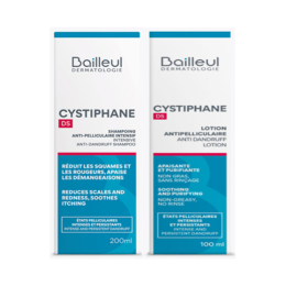 Coffret Cystiphane DS ANti Pelliculaire Shampoing + Lotion - 200ml+100ml