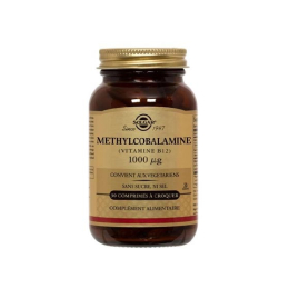 Solgar Methylcobalamine Vitamine B12 - 30 Comprimés à croquer