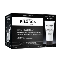 Filorga Time-Filler 5XP Gel-Crème - 50ml + Sleep&Peel 4.5 OFFERT