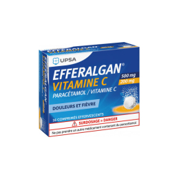 UPSA Efferalgan Vitamine C 500mg/200mg - 16 Comprimés effervescents