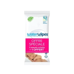 Lingettes Bébé - 2x28 lingettes + 1 pack OFFERT