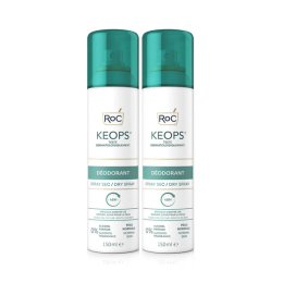 RoC Keops Déodorant Spray Sec 24h - 2x150ml