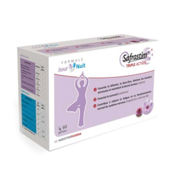 Safrastim+ Triple action Jour/Nuit - 60 gélules