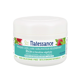 Natessance Masque sublimateur régénérant Ricin et kératine végétale - 200ml