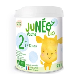 Junéo Vache Lait infantile 2e âge BIO - 800g