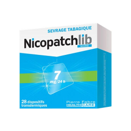 Nicopatchlib 7mg/24h - 28 patchs