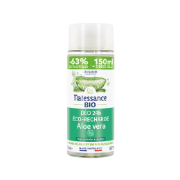 Natessance Eco-Recharge Déo Bille Aloe Vera BIO - 150ml