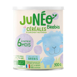 Junéo Brebis Céréales à Complément Protéinique 6 mois - 900g