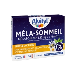 Méla-Sommeil triple action - 30 gélules végétales