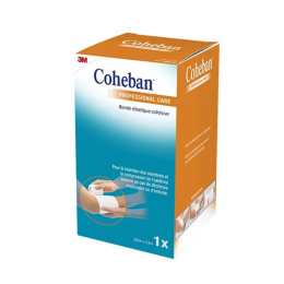 Coheban Bande élastique cohésive blanc - 10cm x 3,5m